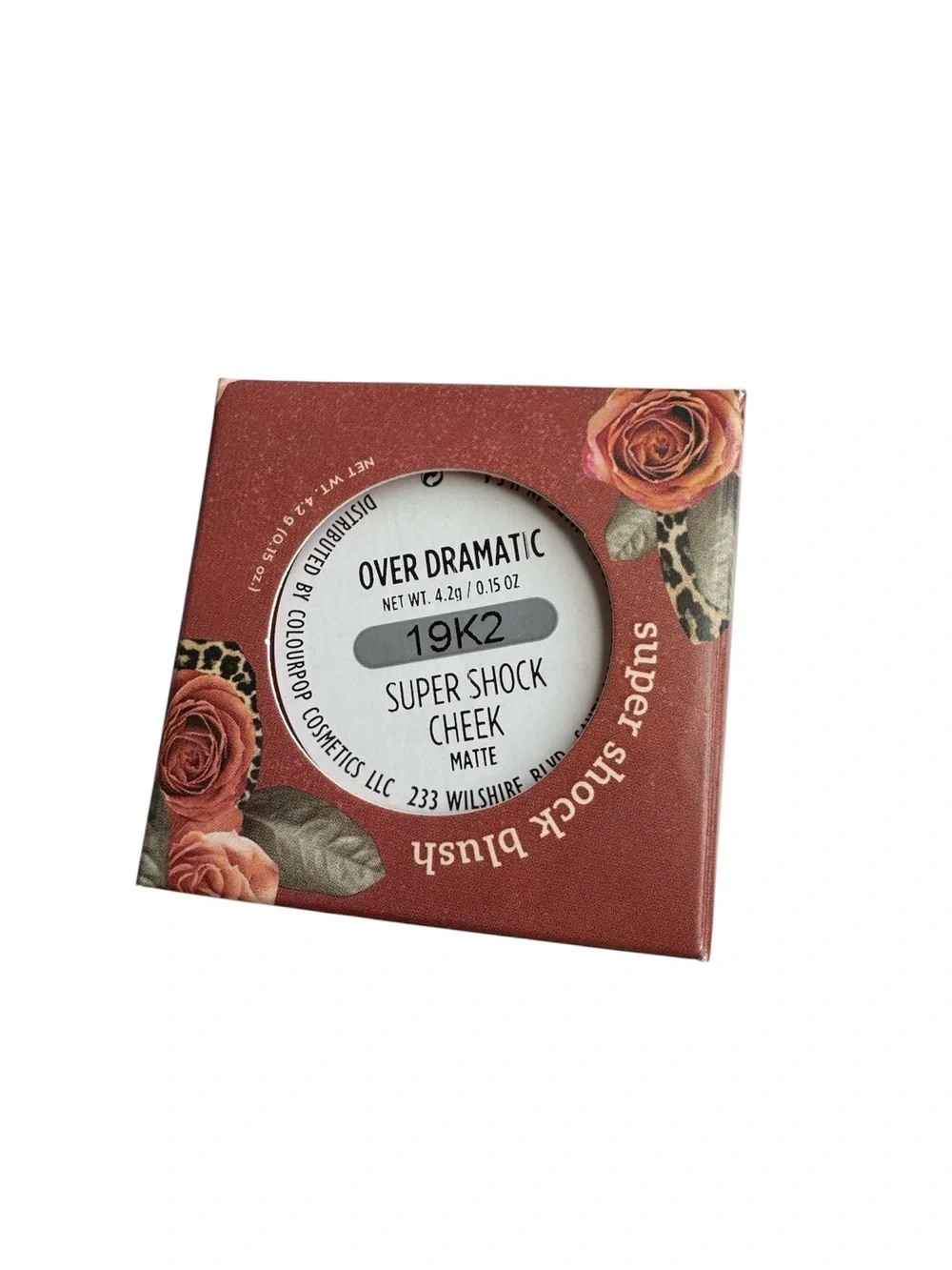 Colourpop Super Shock Blush Over Dramatic